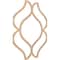 Ekena Millwork 63W x 94 12H x 14T Large Villarreal Decorative Fretwork Wood Ceiling Panels, Hickory CELW63X95X0250VILHI - alternate 6